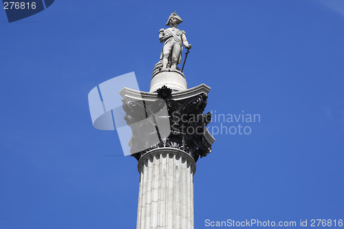 Image of top of nelsons column