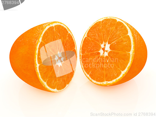 Image of half oranges