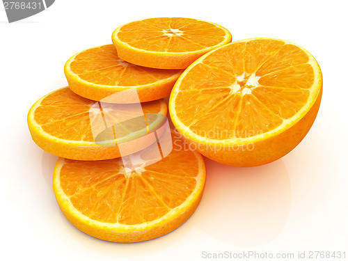 Image of half oranges