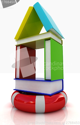 Image of Books house on lifeline