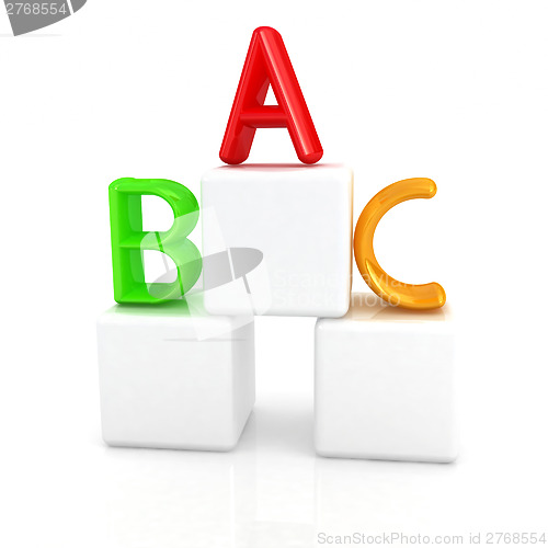 Image of alphabet and blocks