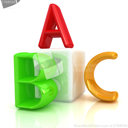 Image of alphabet and blocks