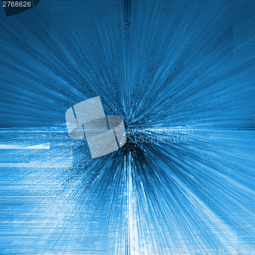 Image of icy explosion