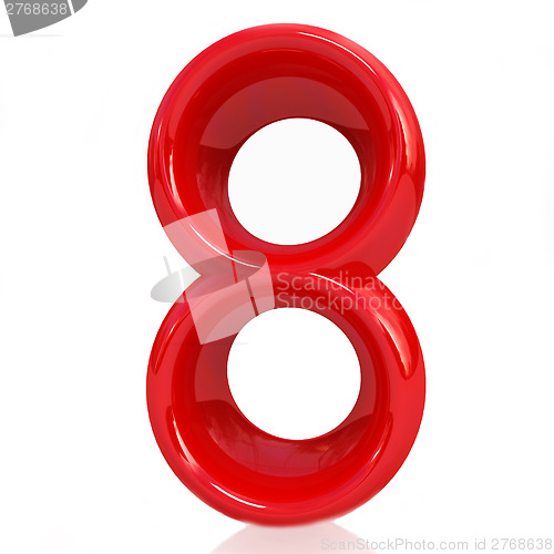 Image of Number "8"- eight