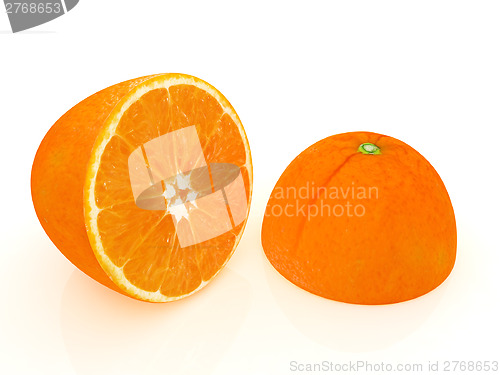 Image of half oranges