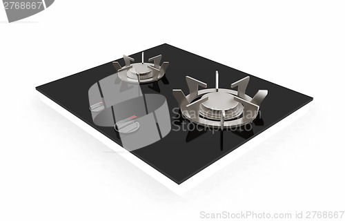 Image of 3d gas-stove