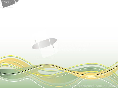 Image of spiritual wave yellow