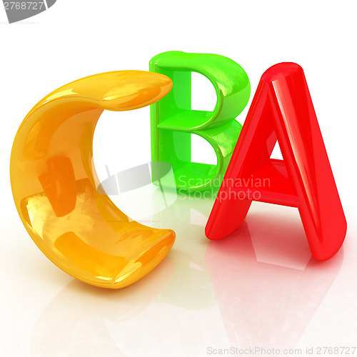 Image of colorful abc 