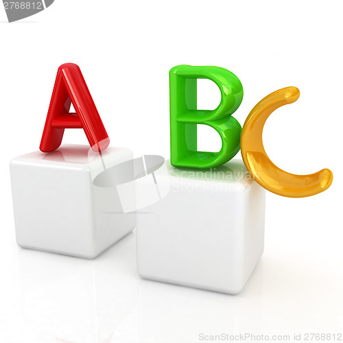 Image of alphabet and blocks