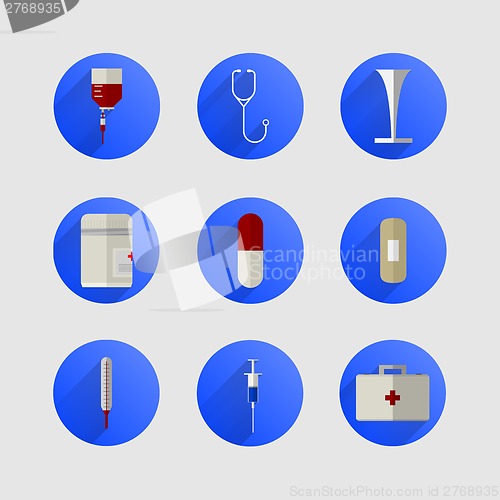 Image of Icons for medicine