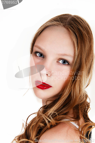 Image of Portrait of pretty girl.