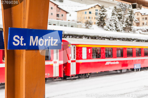 Image of St. Moritz Train Station