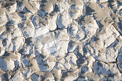Image of Salt desert background