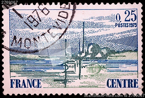 Image of Central France Stamp