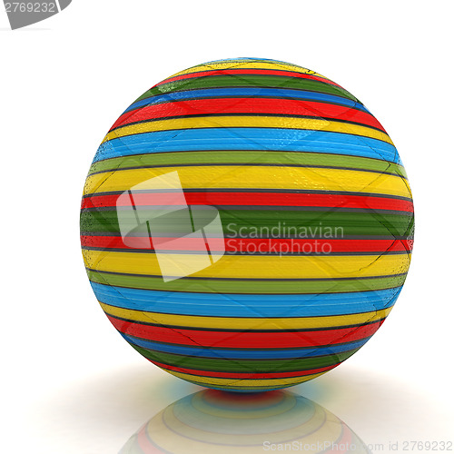 Image of 3d colored ball
