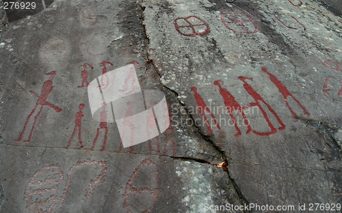Image of Ancient rock carvings