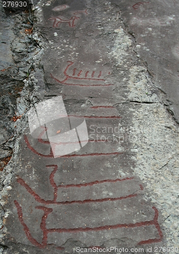 Image of Ancient rock carvings