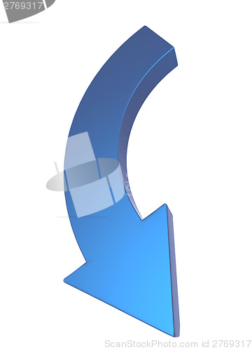 Image of Blue arrow