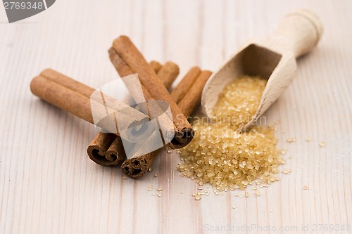 Image of cinnamon with brown sugar