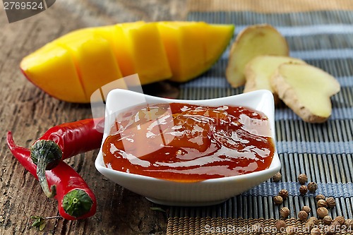 Image of Bowl of Mango Chutney