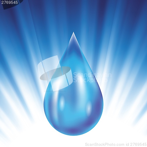 Image of drop of water