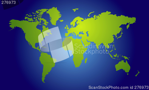 Image of world map view