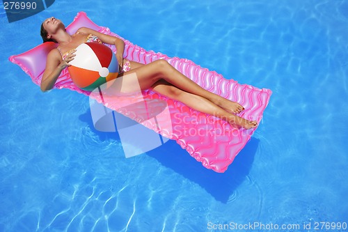 Image of Sunbather on Water