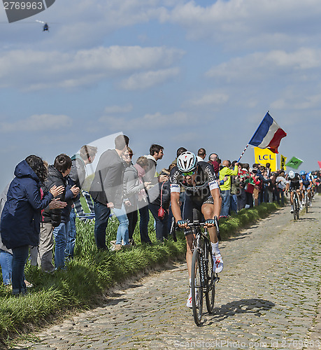 Image of Niki Terpstra the Winner of Paris-Roubaix 2014