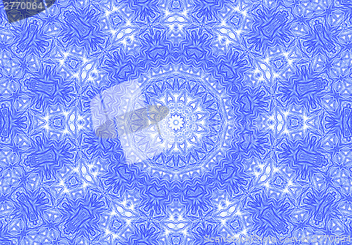 Image of Abstract blue pattern background