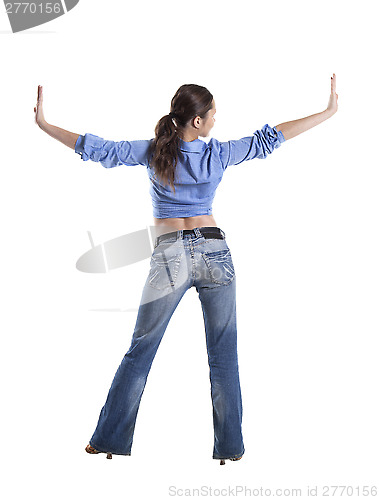 Image of Standing woman