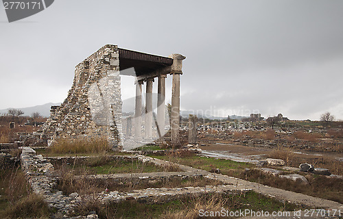 Image of Ancient ruin in Hierapolis, Turkey