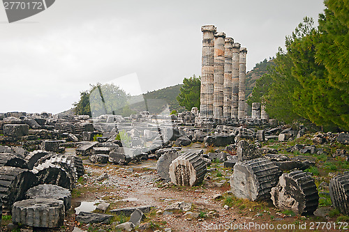 Image of Ancient ruin in Hierapolis, Turkey