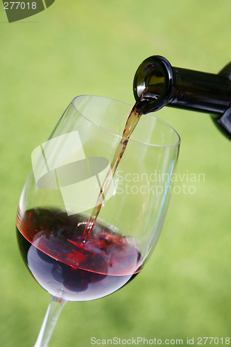 Image of Wine Pouring