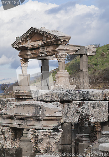 Image of Ancient greek town of Ephesus in Turkey