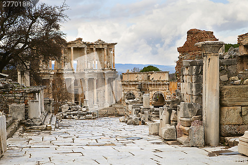 Image of Celsus library in Ephesus