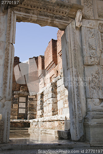 Image of Ancient greek town of Ephesus in Turkey