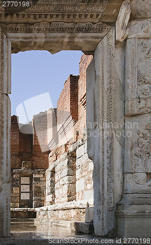 Image of Ancient greek town of Ephesus in Turkey