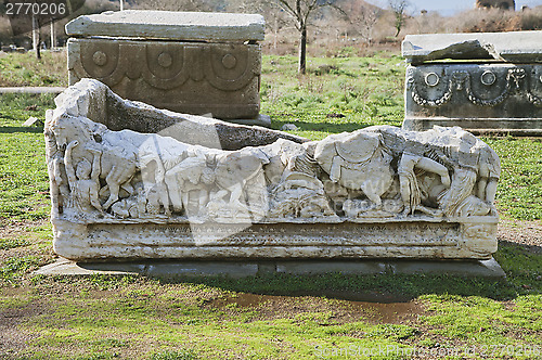 Image of Ancient sarcophagus