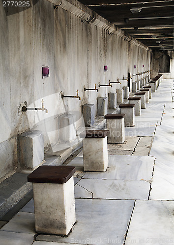 Image of Washing place outside a mosque