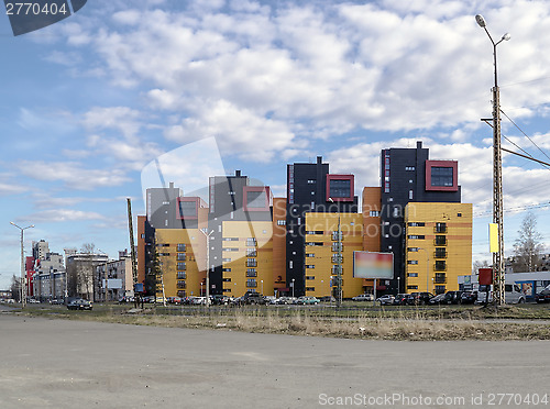 Image of Several buildings of similar style