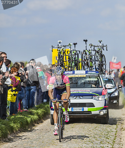 Image of Filippo Pozzato- Paris Roubaix 2014