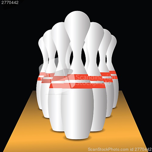 Image of bowling pins