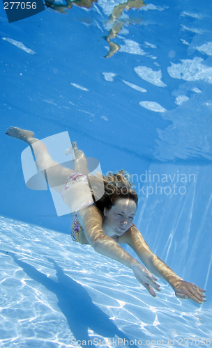 Image of Underwater Girl