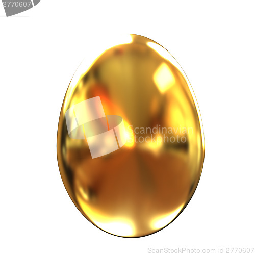 Image of Big golden easter egg 