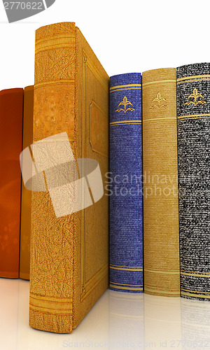 Image of The stack of books