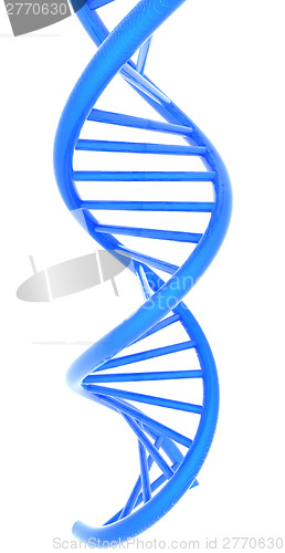 Image of DNA structure model 
