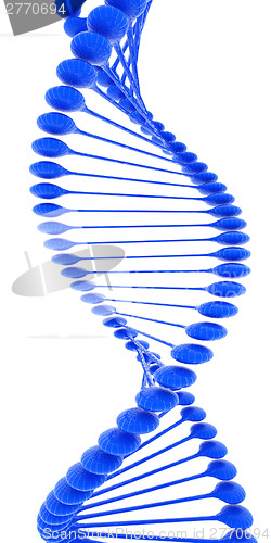 Image of DNA structure model 