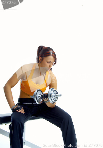 Image of Woman exercising