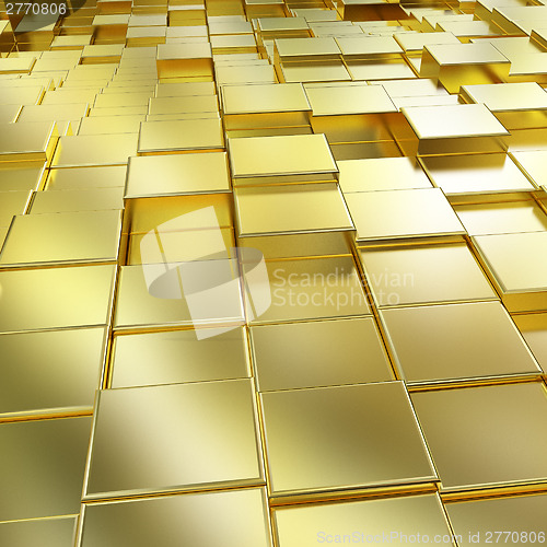 Image of Gold urban background