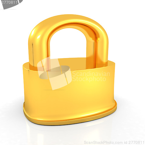 Image of Gold lock
